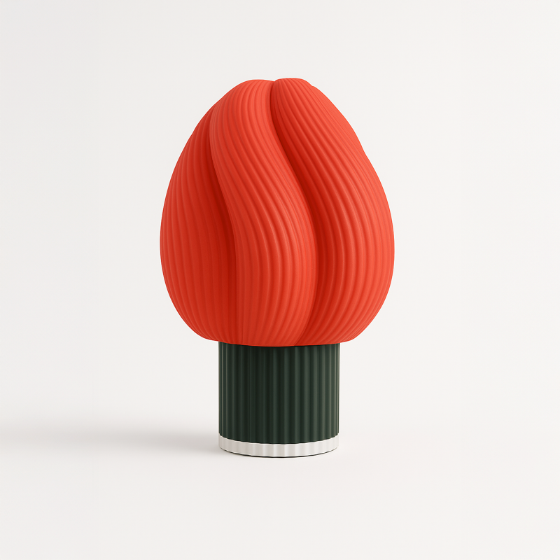 Fiora Pink – High-Contrast Retro Table Lamp