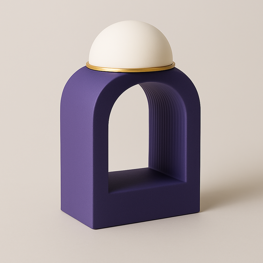 ORPHEUS – Designerleuchte in Royal Purple