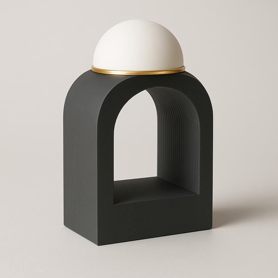 NYX – Handcrafted Designer Lamp in Black