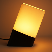 Aura Schwarz – Minimalistische schwarze Tischlampe | Handgefertigt