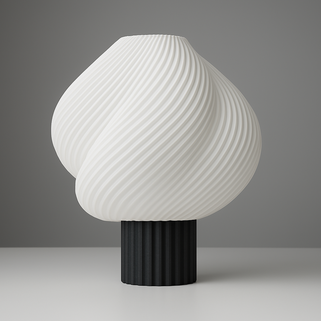 Vela Blanco Negro